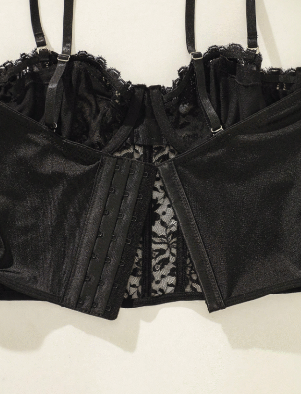 BUSTIER ATENEA – NEGRO - Image 3