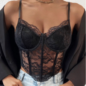 BUSTIER EMILIA – NEGRO
