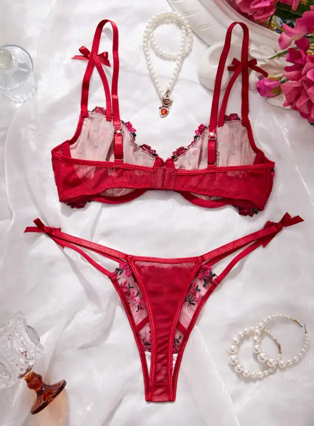 CONJUNTO AISHA - ROJO 2 CONJUNTO AISHA - ROJO - Image 2