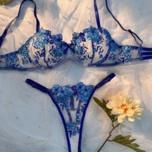 CONJUNTO NICOLE - AZUL