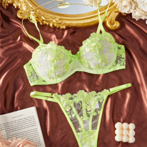 CONJUNTO NICOLE - VERDE FLUOR